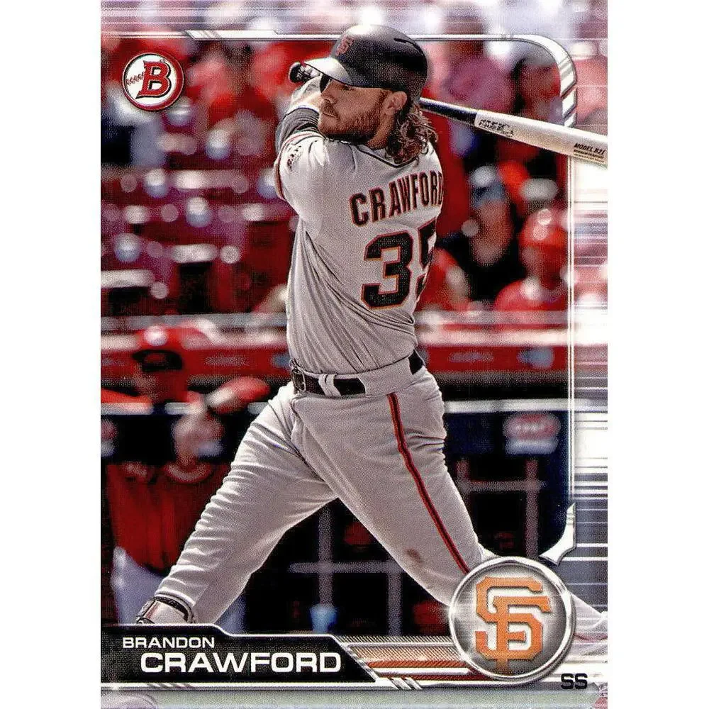 2019 Bowman Brandon Crawford #57 San Francisco Giants